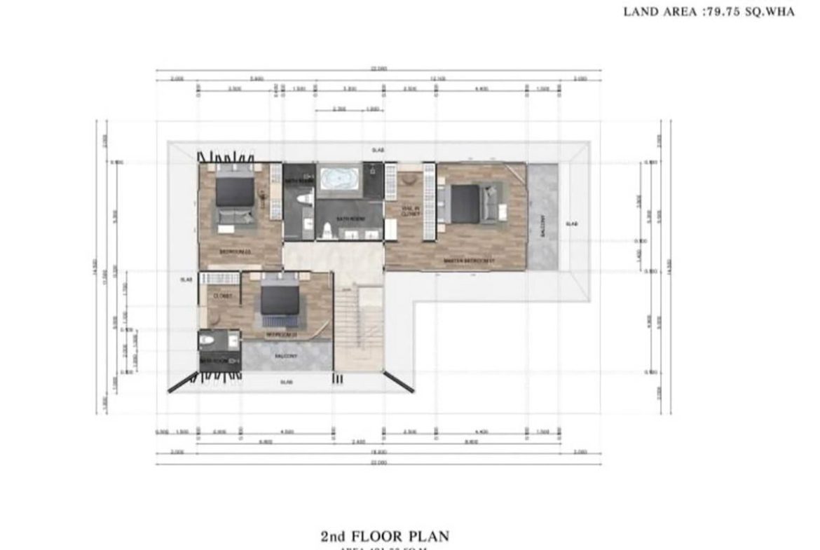 HS0191 – 3 Bedrooms Pool Villa in The Glory Village  Huay Yai