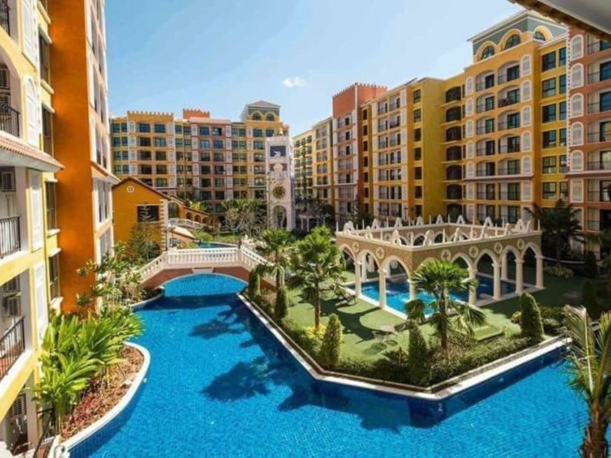 CS0895-1 Bedroom Venetian Condo Resort Pattaya for Sale Jomtien