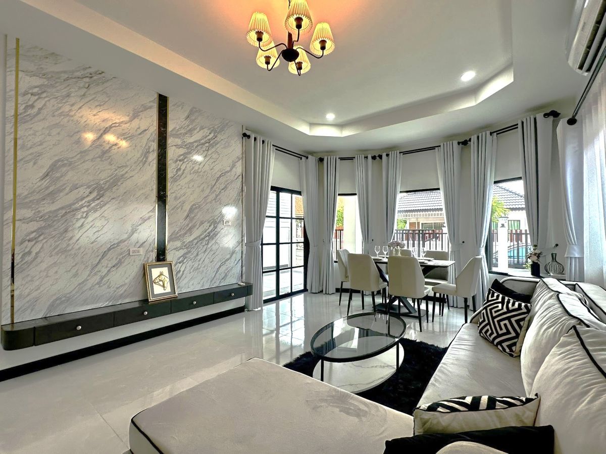 HS1438 – 3Bedroom Single House Pool for Sale in Raviporn City Home Village in Nong Mai Khaen