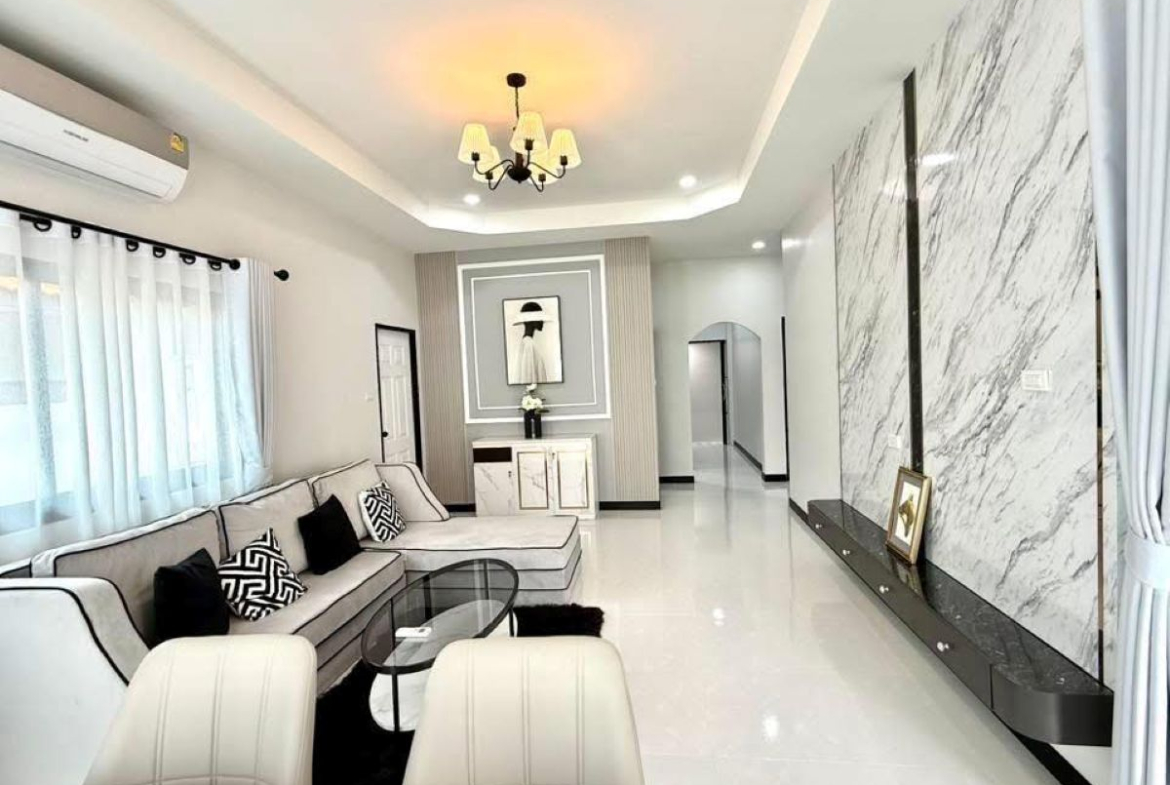 HS1438 – 3Bedroom Single House Pool for Sale in Raviporn City Home Village in Nong Mai Khaen