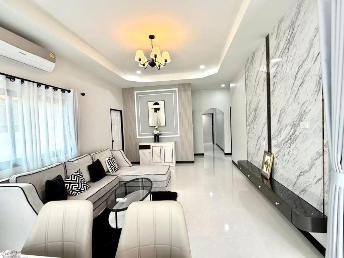 HS1438 – 3Bedroom Single House Pool for Sale in Raviporn City Home Village in Nong Mai Khaen