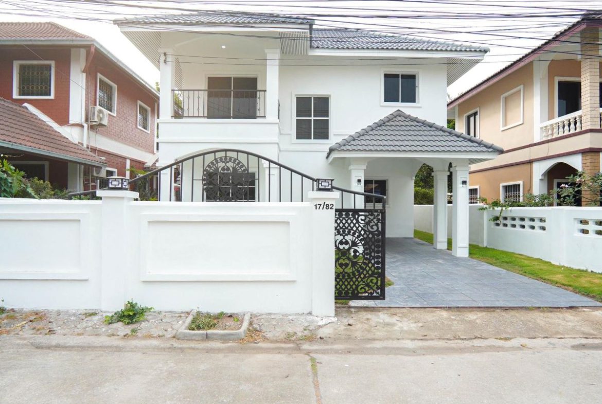 HS1378 – 3Bedroom 2-Storey Single House For Sale in Tanyawan City Home in Noen Plubwan Bang Lamung