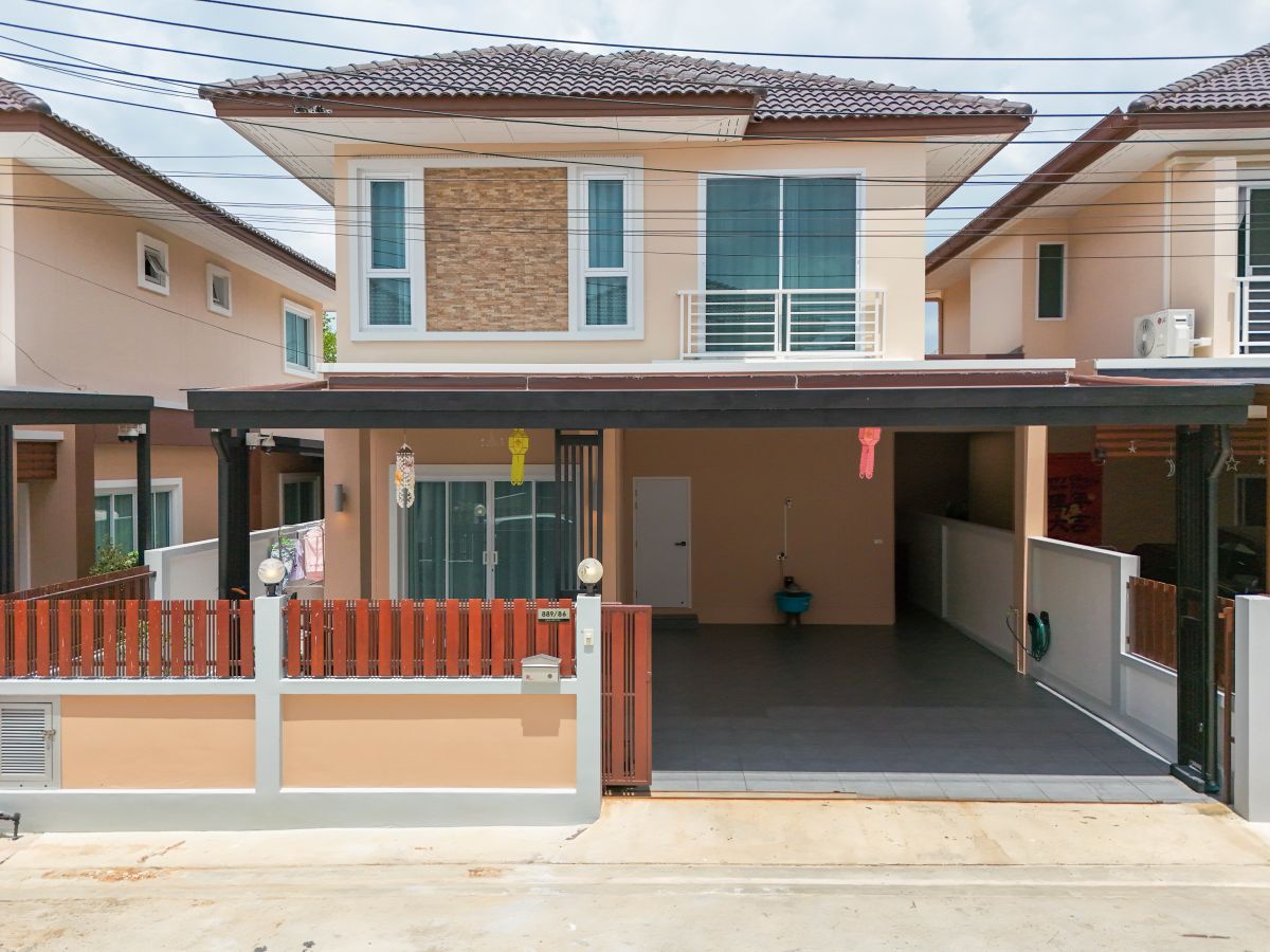 HS1368- 3 Bedroom 2-Storey Single House For Sale in Grand PMC7 in  Nongprue