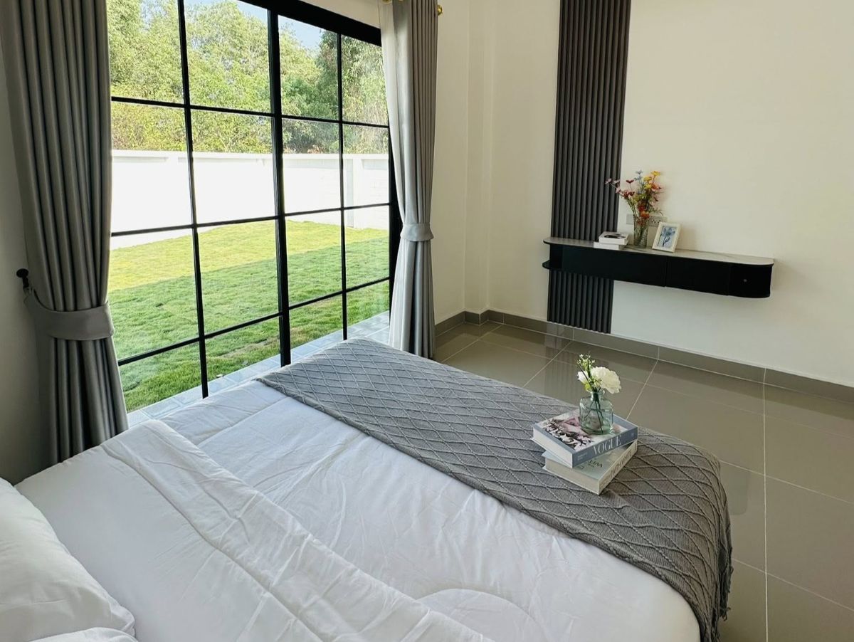 HS1370- 3Bedrooms Single House for sale in Rattanagorn Village 8 in North Pattaya