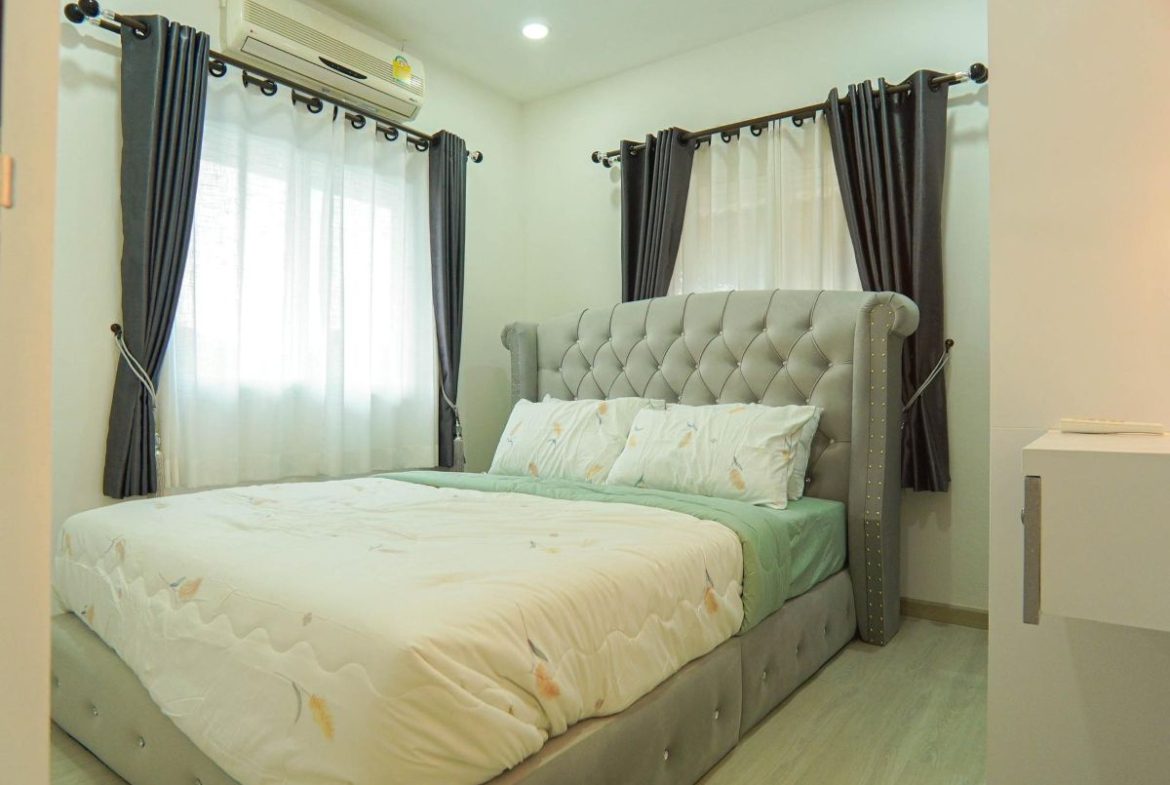 HS1378 – 3Bedroom 2-Storey Single House For Sale in Tanyawan City Home in Noen Plubwan Bang Lamung