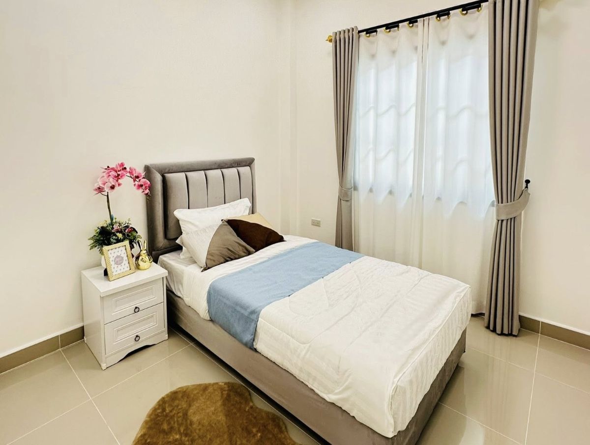 HS1370- 3Bedrooms Single House for sale in Rattanagorn Village 8 in North Pattaya