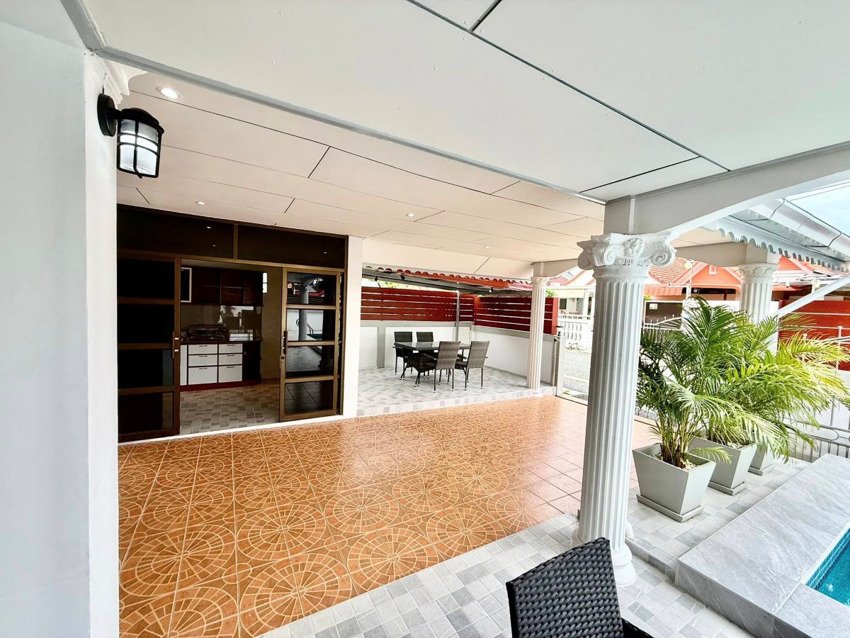 HS1380 – 4Bedrooms Pool Villa For Sale in Wanta Village in Phatthanakan 1 in Noen Plubwan
