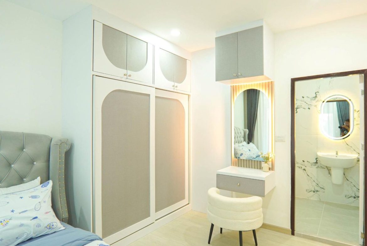 HS1378 – 3Bedroom 2-Storey Single House For Sale in Tanyawan City Home in Noen Plubwan Bang Lamung