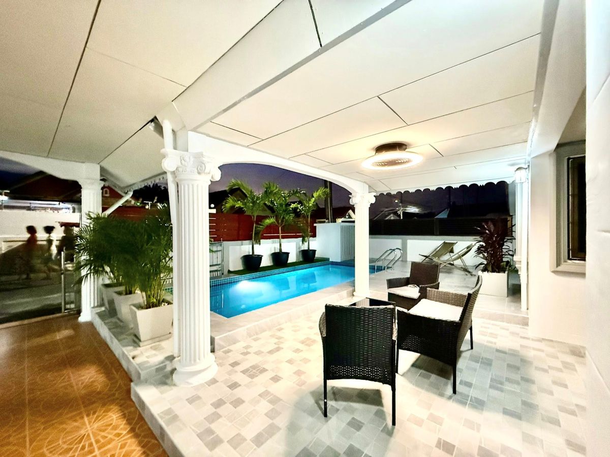 HS1380 – 4Bedrooms Pool Villa For Sale in Wanta Village in Phatthanakan 1 in Noen Plubwan