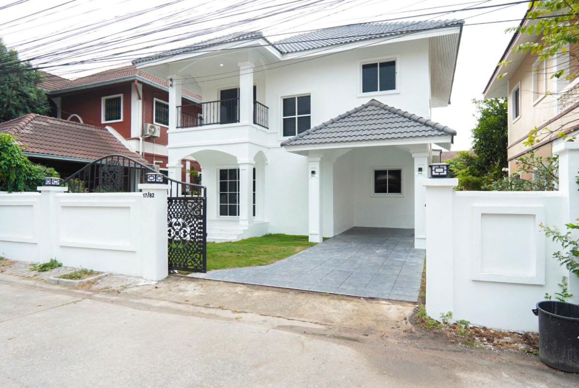 HS1378 – 3Bedroom 2-Storey Single House For Sale in Tanyawan City Home in Noen Plubwan Bang Lamung