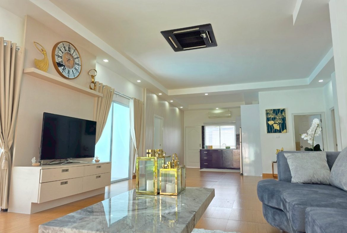 HS1369- 3 Bedrooms Pool villa House for sale in Unique Paradise Resort in Huay Yai