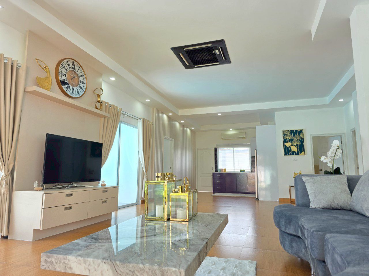 3 HS1369- 3 Bedrooms Pool villa House for sale in Unique Paradise Resort in Huay Yai