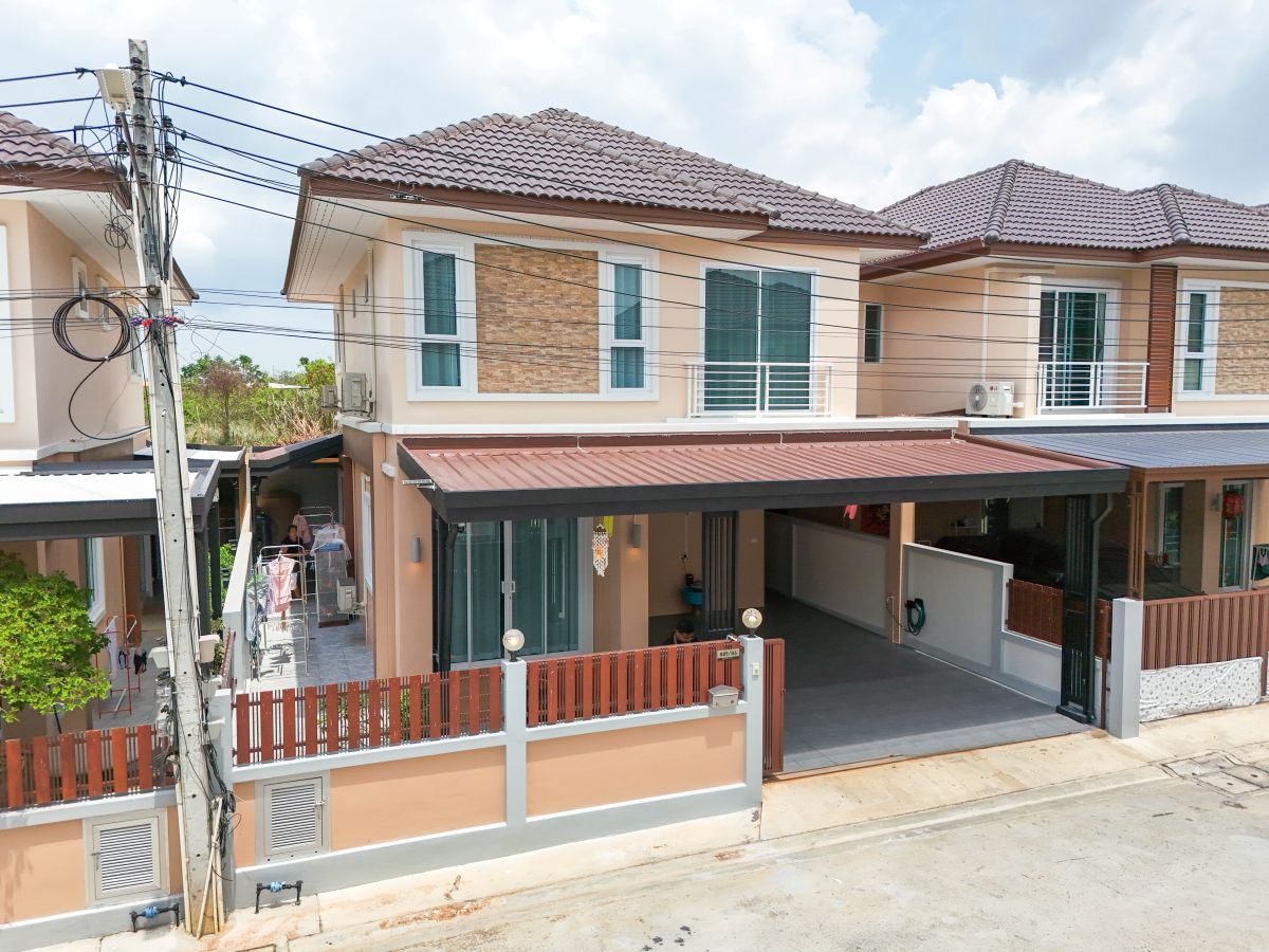 HS1368- 3 Bedroom 2-Storey Single House For Sale in Grand PMC7 in  Nongprue