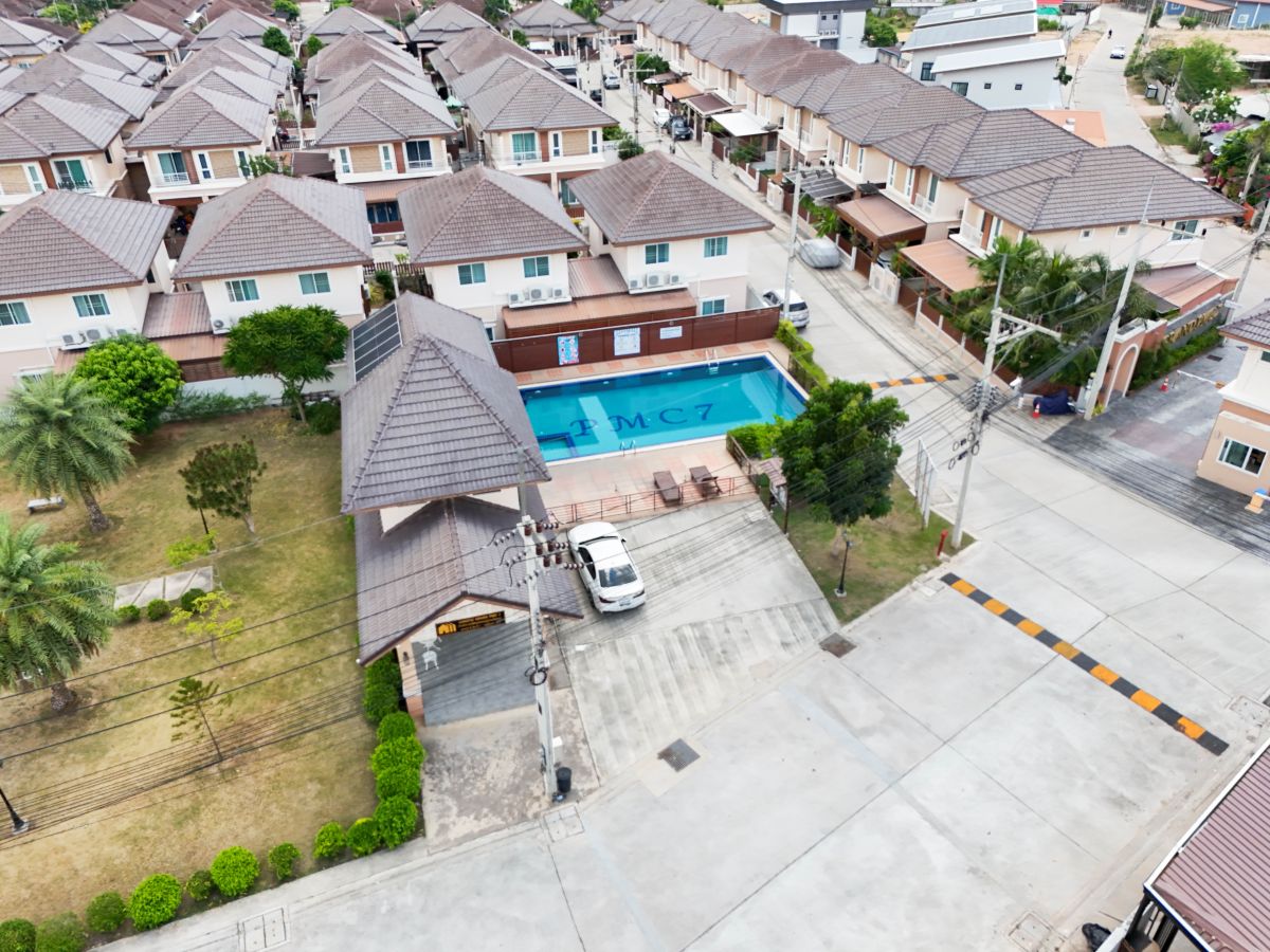 HS1368- 3 Bedroom 2-Storey Single House For Sale in Grand PMC7 in  Nongprue