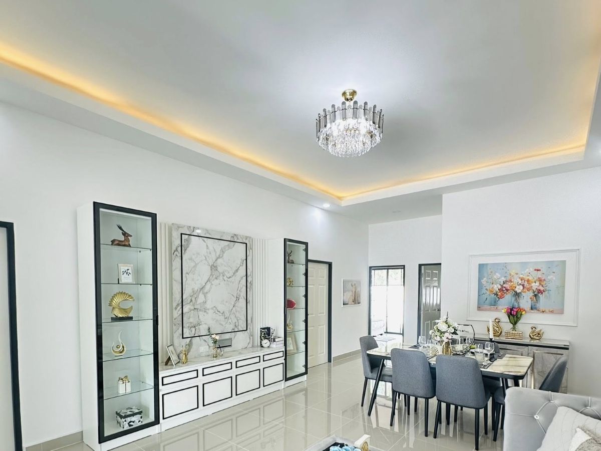 HS1370- 3Bedrooms Single House for sale in Rattanagorn Village 8 in North Pattaya
