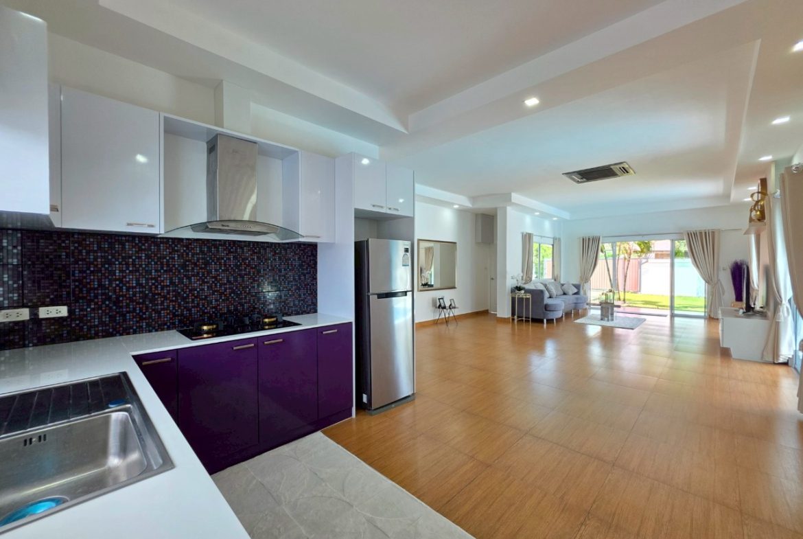 HS1369- 3 Bedrooms Pool villa House for sale in Unique Paradise Resort in Huay Yai