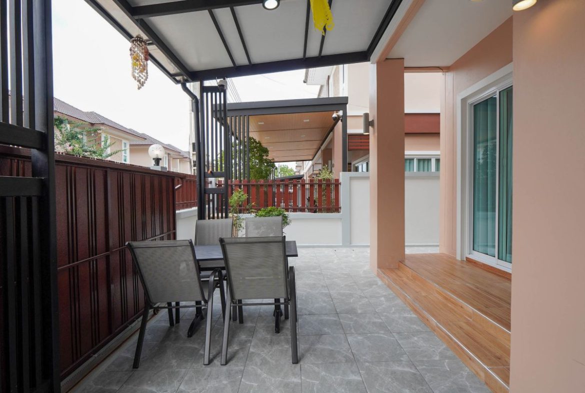 HS1368- 3 Bedroom 2-Storey Single House For Sale in Grand PMC7 in  Nongprue