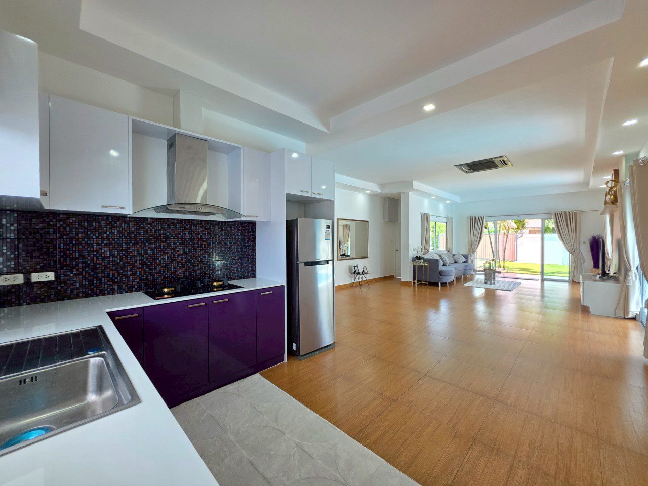 4 HS1369- 3 Bedrooms Pool villa House for sale in Unique Paradise Resort in Huay Yai