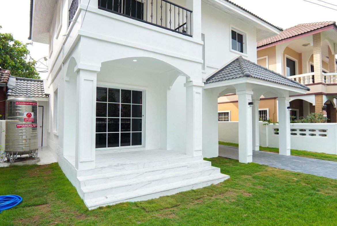 HS1378 – 3Bedroom 2-Storey Single House For Sale in Tanyawan City Home in Noen Plubwan Bang Lamung