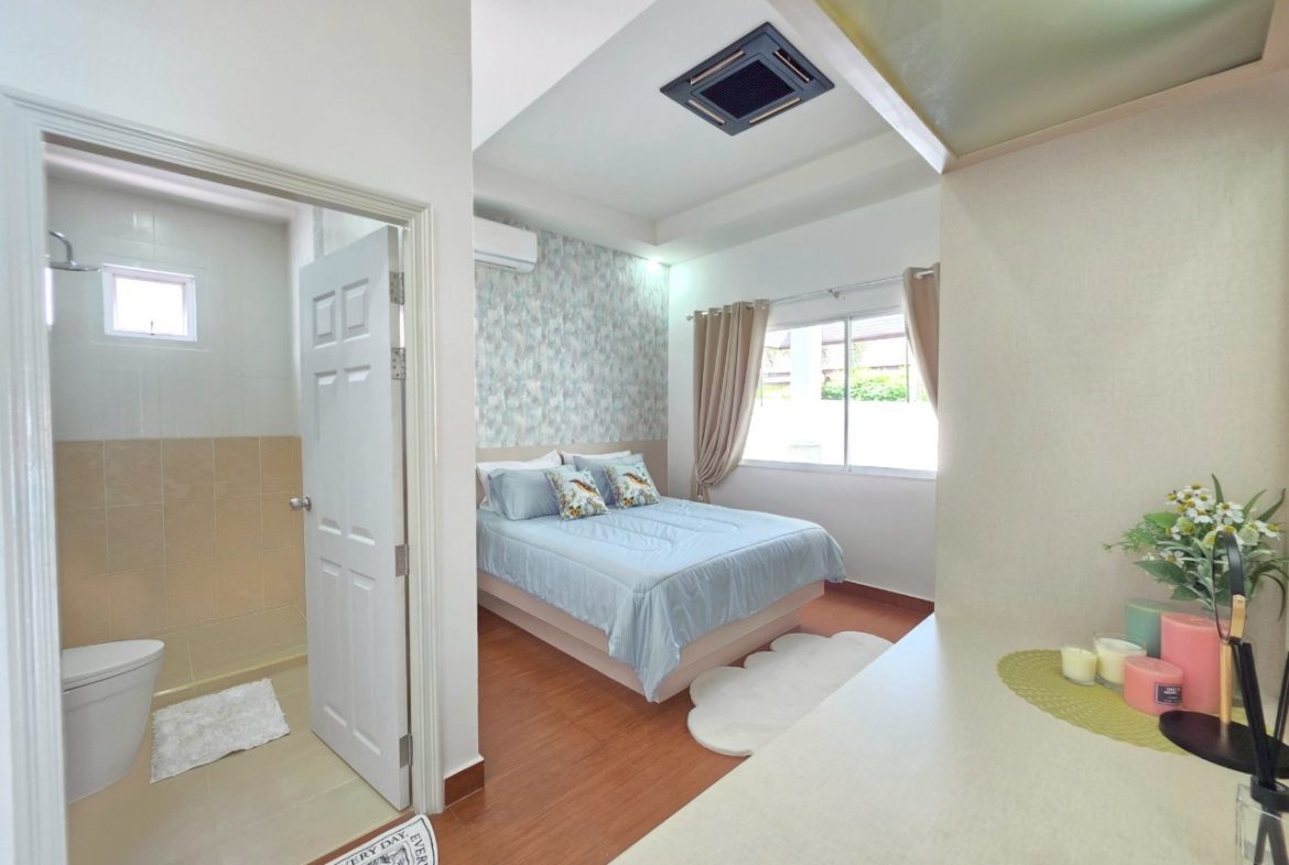 HS1369- 3 Bedrooms Pool villa House for sale in Unique Paradise Resort in Huay Yai