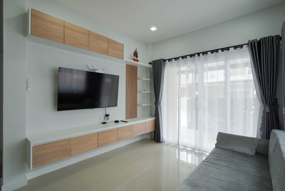 HS1368- 3 Bedroom 2-Storey Single House For Sale in Grand PMC7 in  Nongprue