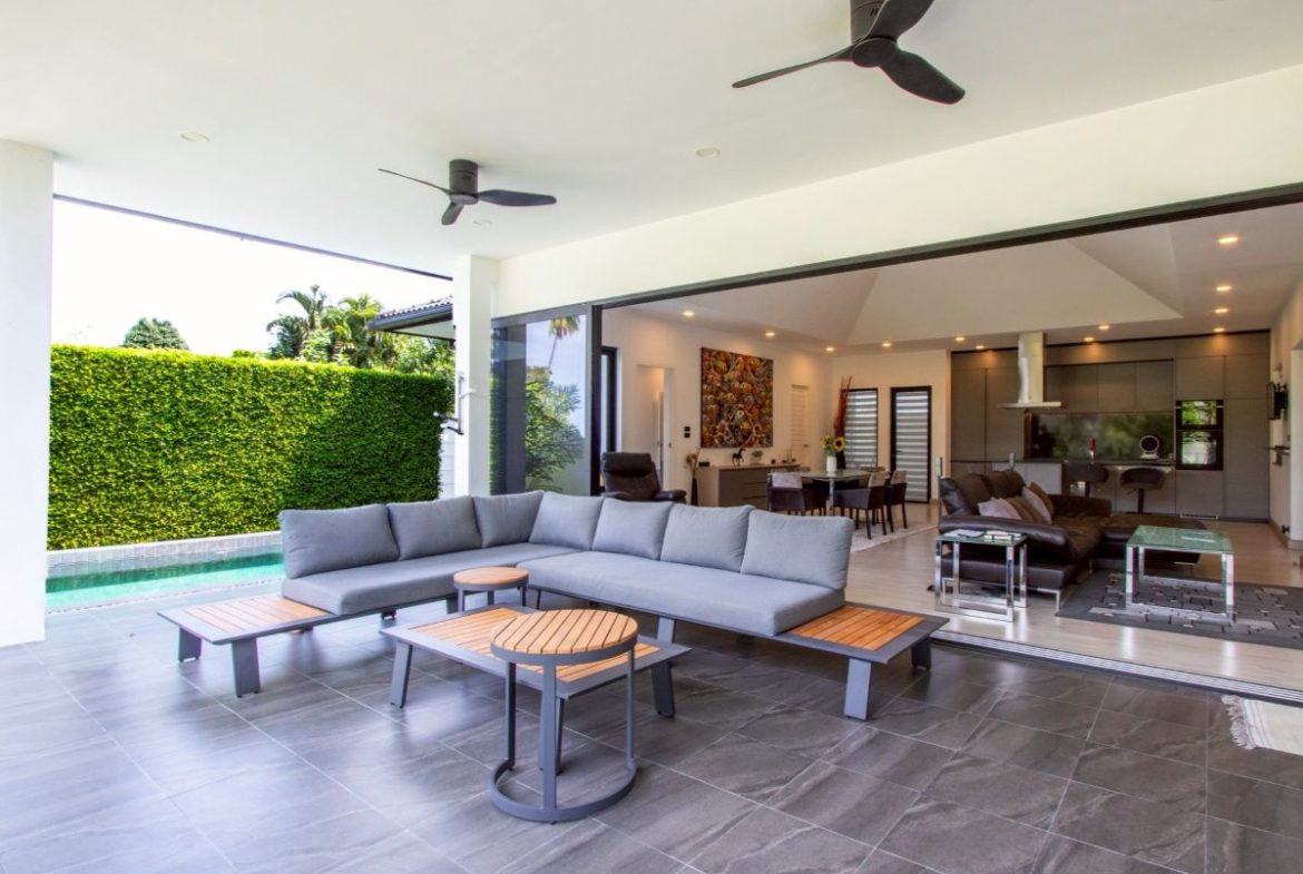 HS1377- 2Bedrooms Peaceful Pool Villa For Sale in Huay Yai