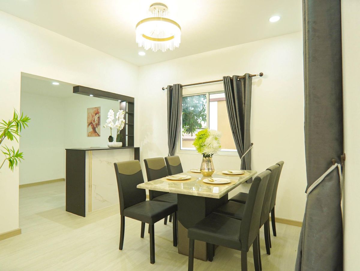 8 HS1378 – 3Bedroom 2-Storey Single House For Sale in Tanyawan City Home in Noen Plubwan Bang Lamung