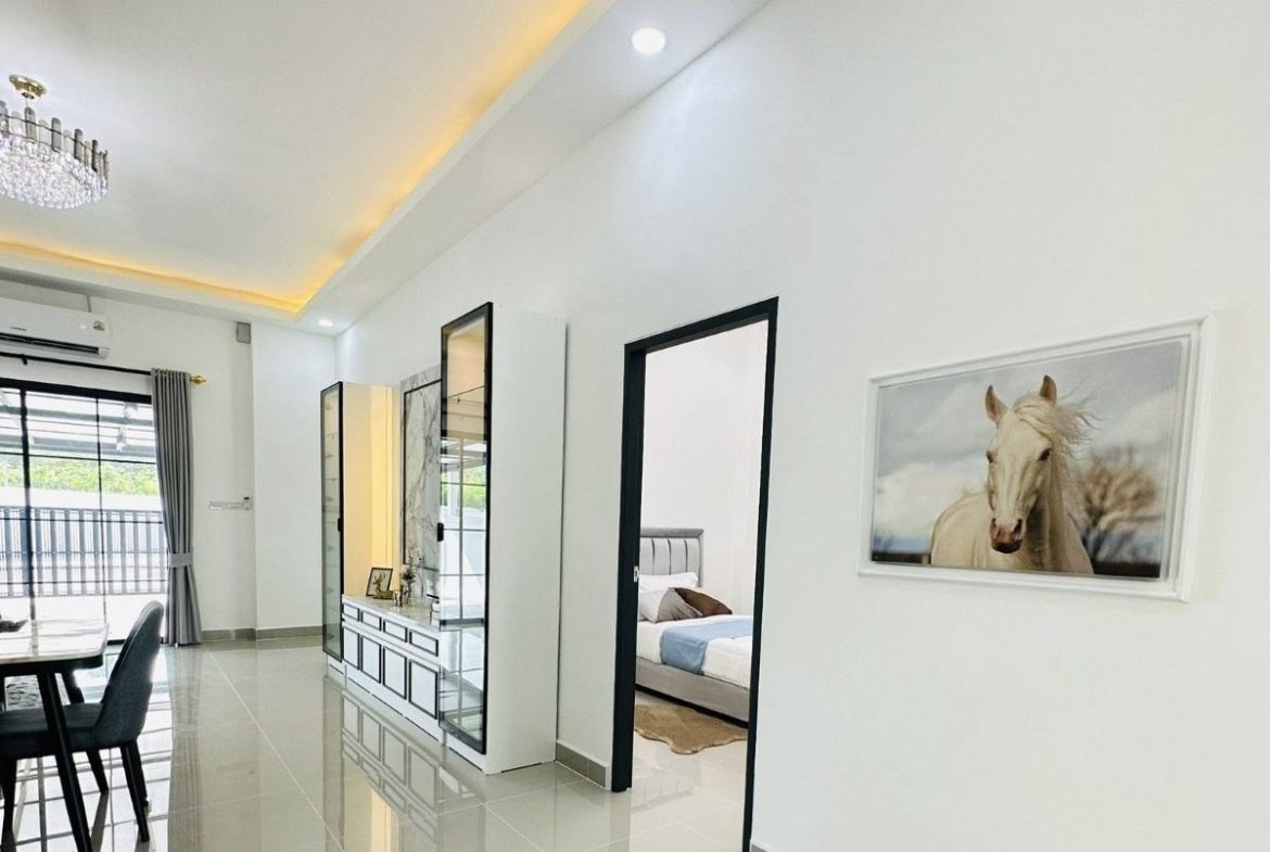 HS1370- 3Bedrooms Single House for sale in Rattanagorn Village 8 in North Pattaya