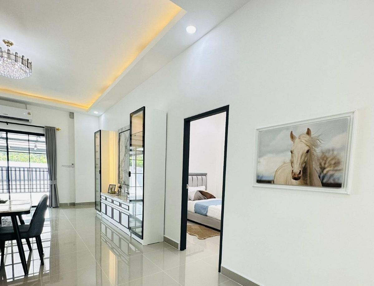 HS1370- 3Bedrooms Single House for sale in Rattanagorn Village 8 in North Pattaya