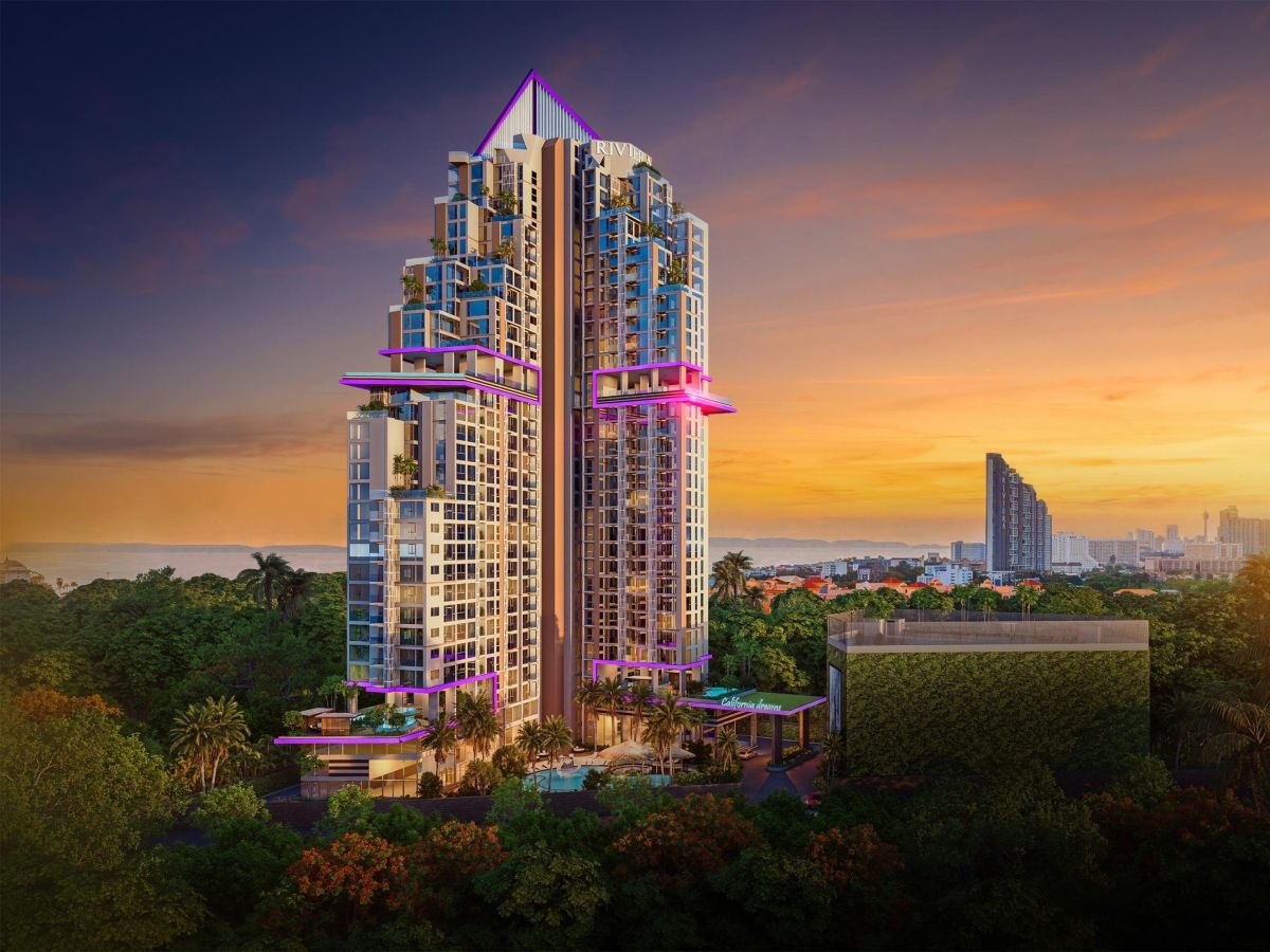 CS0971 – 2Bedrooms Condominium for Sale in The RIVIERA Santa Monica in Jomtien