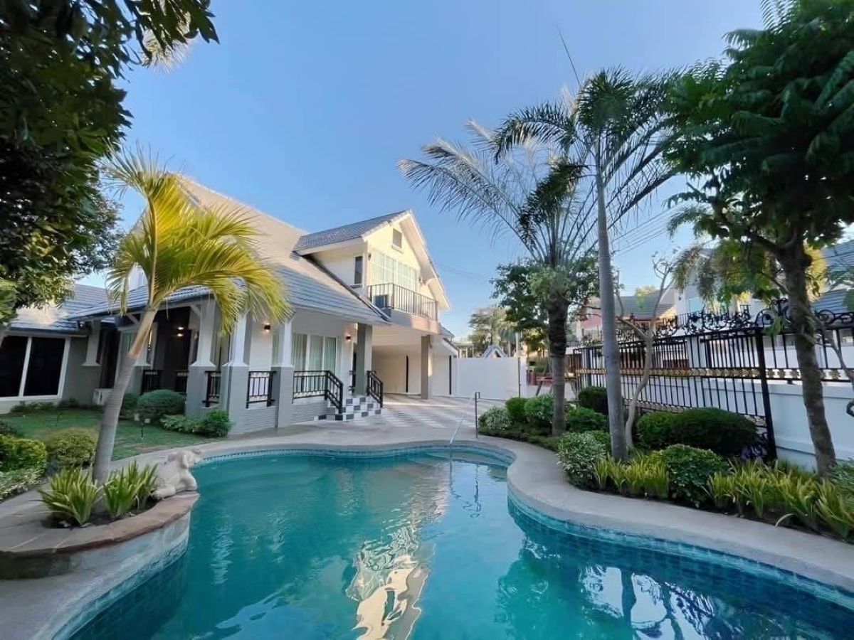 1 HS1448 – 5Bedrooms 2-Storey Pool Villa House for Sale in Central Park 4/2 in Toongklom-Talman