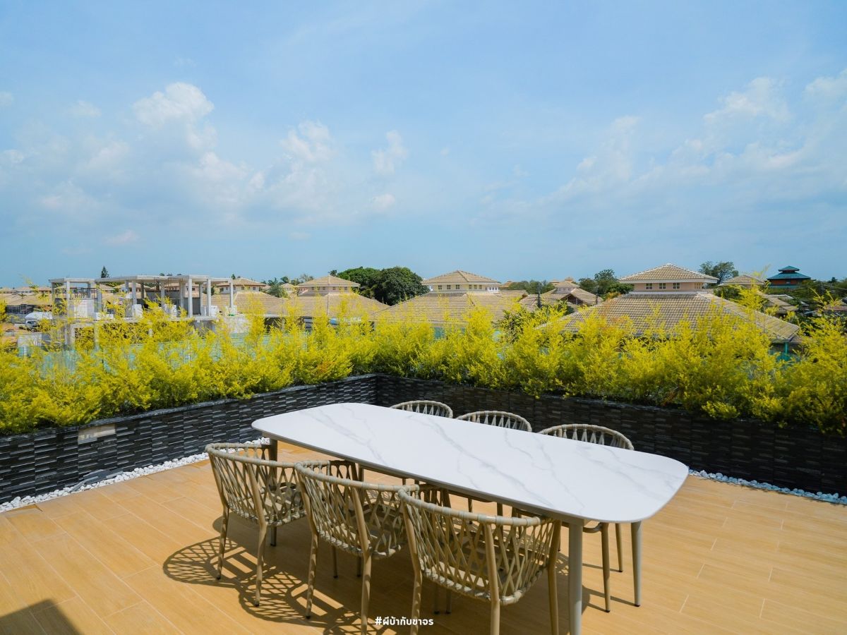 HS1435 – 3Bedrooms Pool Villa House for Sale in Onyx Grand Village in Thung Kolm – Tal Man