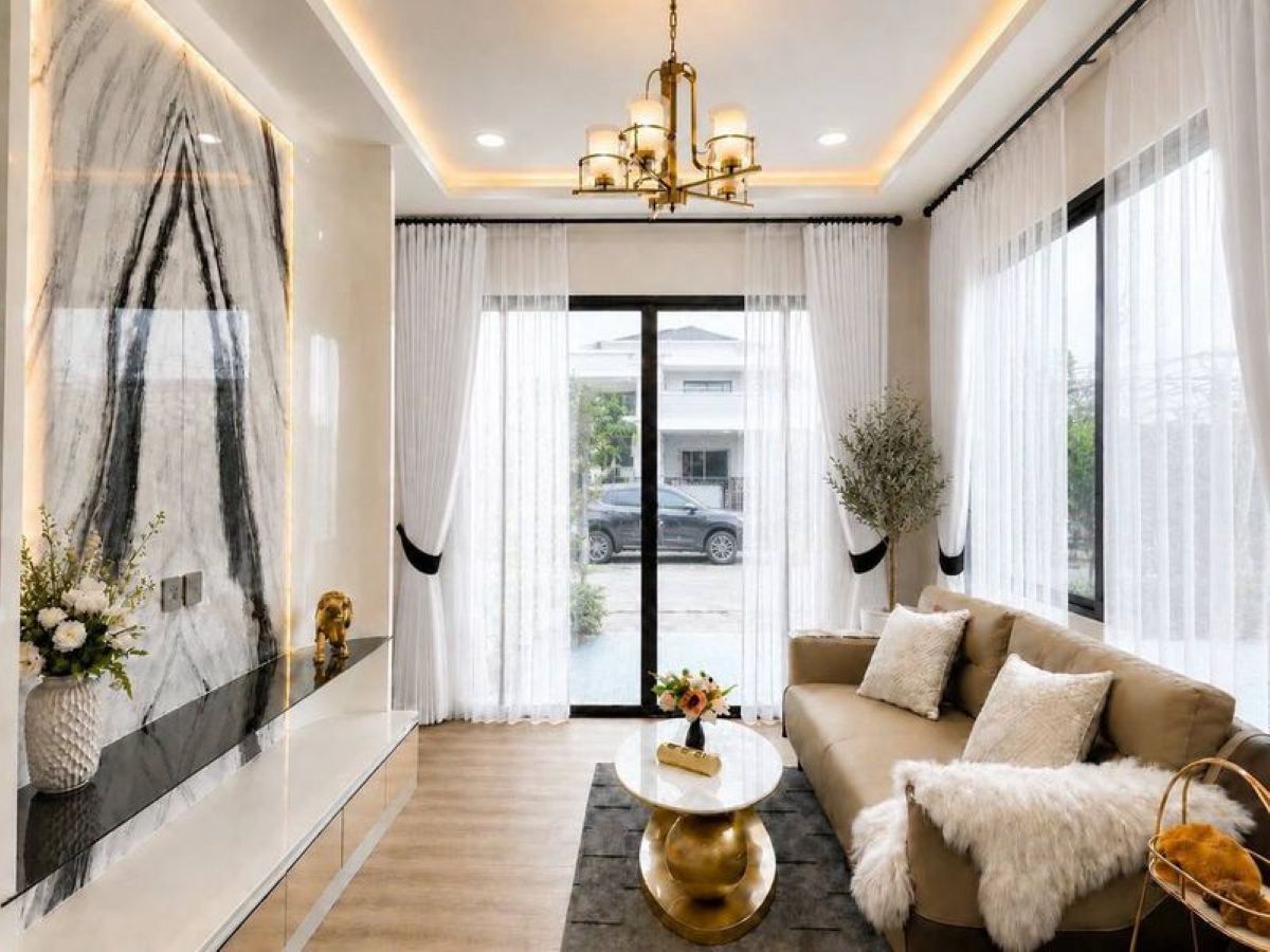 HS1439 – 3Bedroom Single House for Sale in Grand Town Home 2 in Noen Plub Wan
