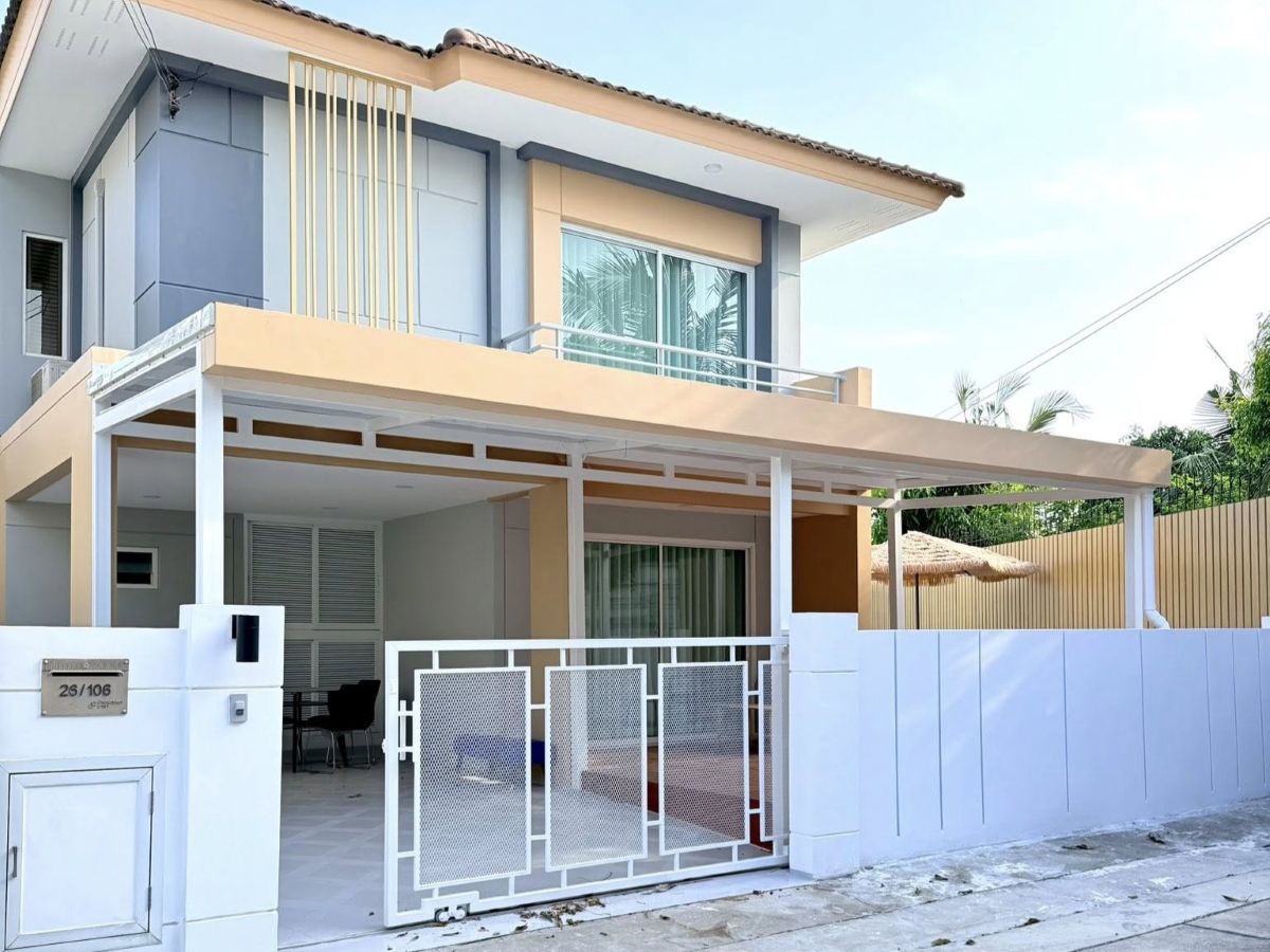 HS1441 – 3Bedrooms 2-Storey Pool Villa for Sale in Baan Pruksa Nara Village in Chaiyapurk 2