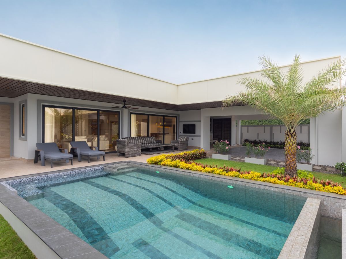 HS1440 – 3Bedrooms Pool Villa House for Sale in Zensiri Lakeside in Mabprachan Lake