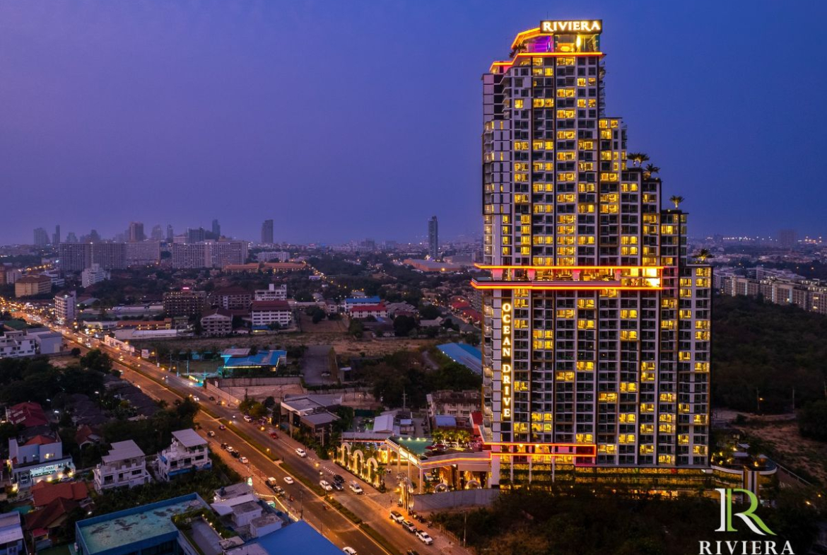 CR0926 – 1Bedroom Condo for Rent in Riviera Ocean Drive in Jomtien