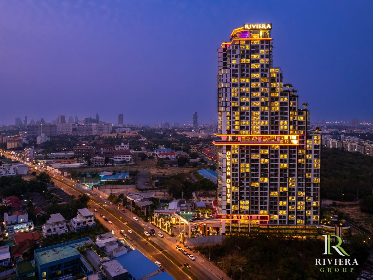 26 CR0926 – 1Bedroom Condo for Rent in Riviera Ocean Drive in Jomtien