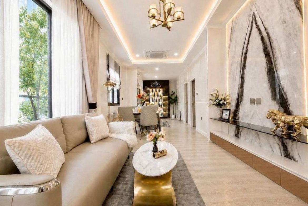 HS1439 – 3Bedroom Single House for Sale in Grand Town Home 2 in Noen Plub Wan