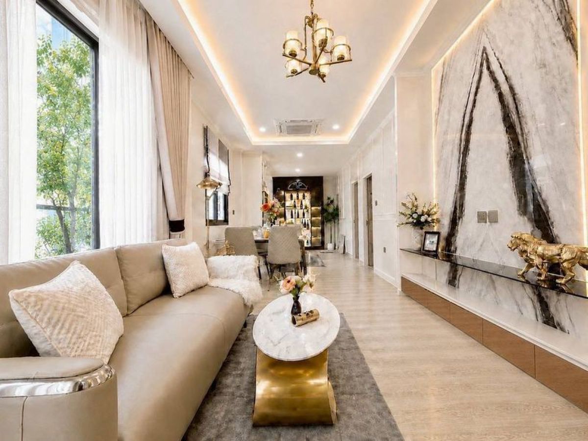 HS1439 – 3Bedroom Single House for Sale in Grand Town Home 2 in Noen Plub Wan