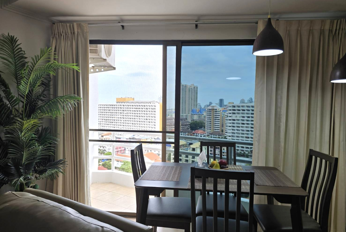 CR0295 – 1 Bedroom Condominium for Rent in View Talay 2B in Jomtien