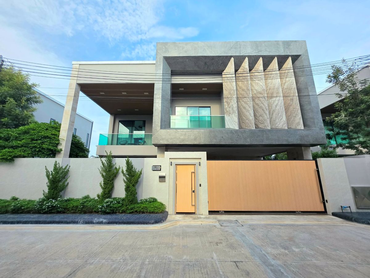 1 HS1451 – 3Bedrooms 2-Storey Pool Villa House for Sale in Madcha Nirvana Pattaya in Huay Yai