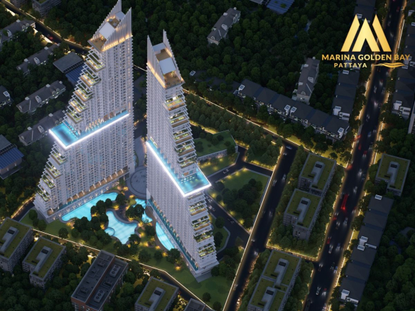 CS0982 – 2Bedroom condominium for Sale in Marina Golden Bay in Thepprasit