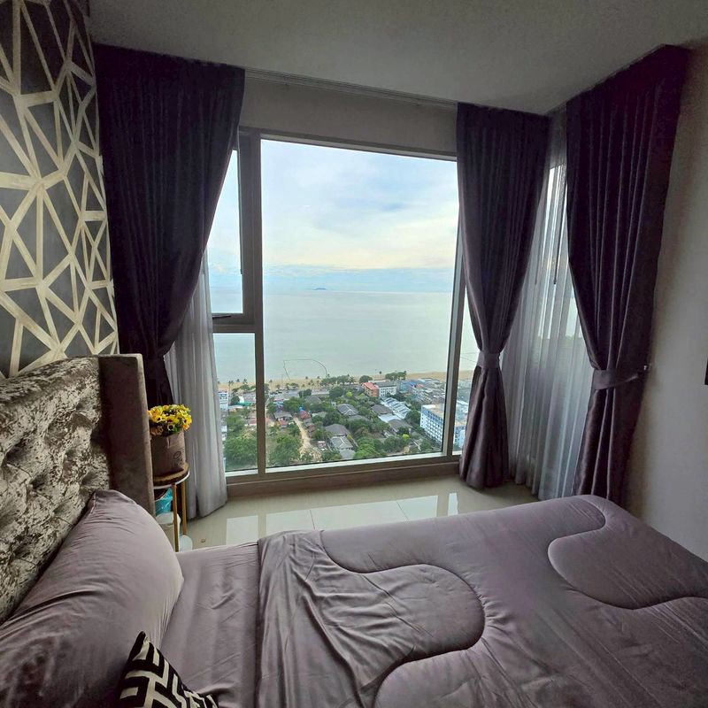 10 CR0299 – 1Bedroom Condo for Rent in Riviera Ocean Drive in Jomtien