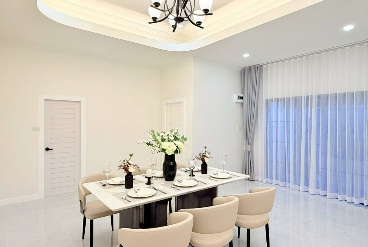 HS1461 -3Bedrooms Single House for Sale in Chock Chai Village 5 in Khao Noi