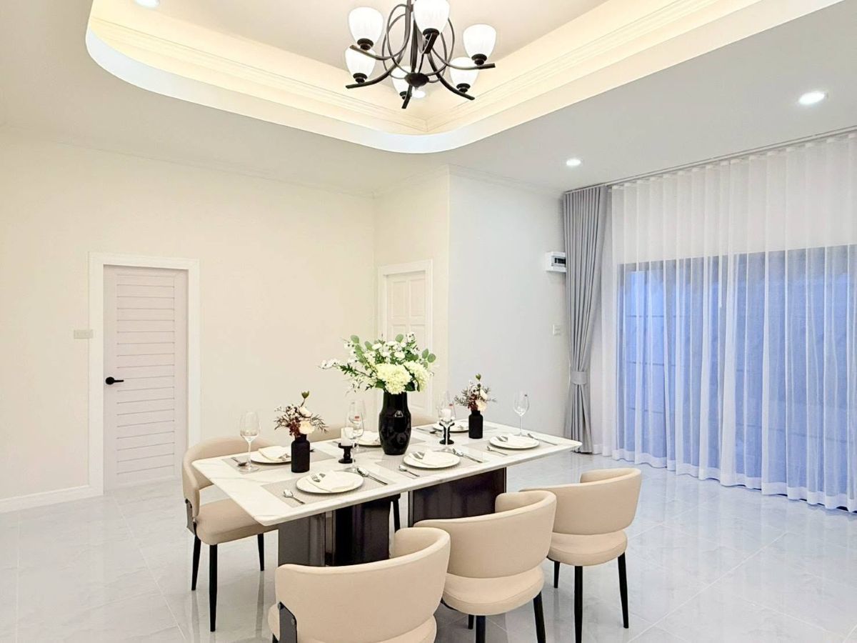 HS1461 -3Bedrooms Single House for Sale in Chock Chai Village 5 in Khao Noi