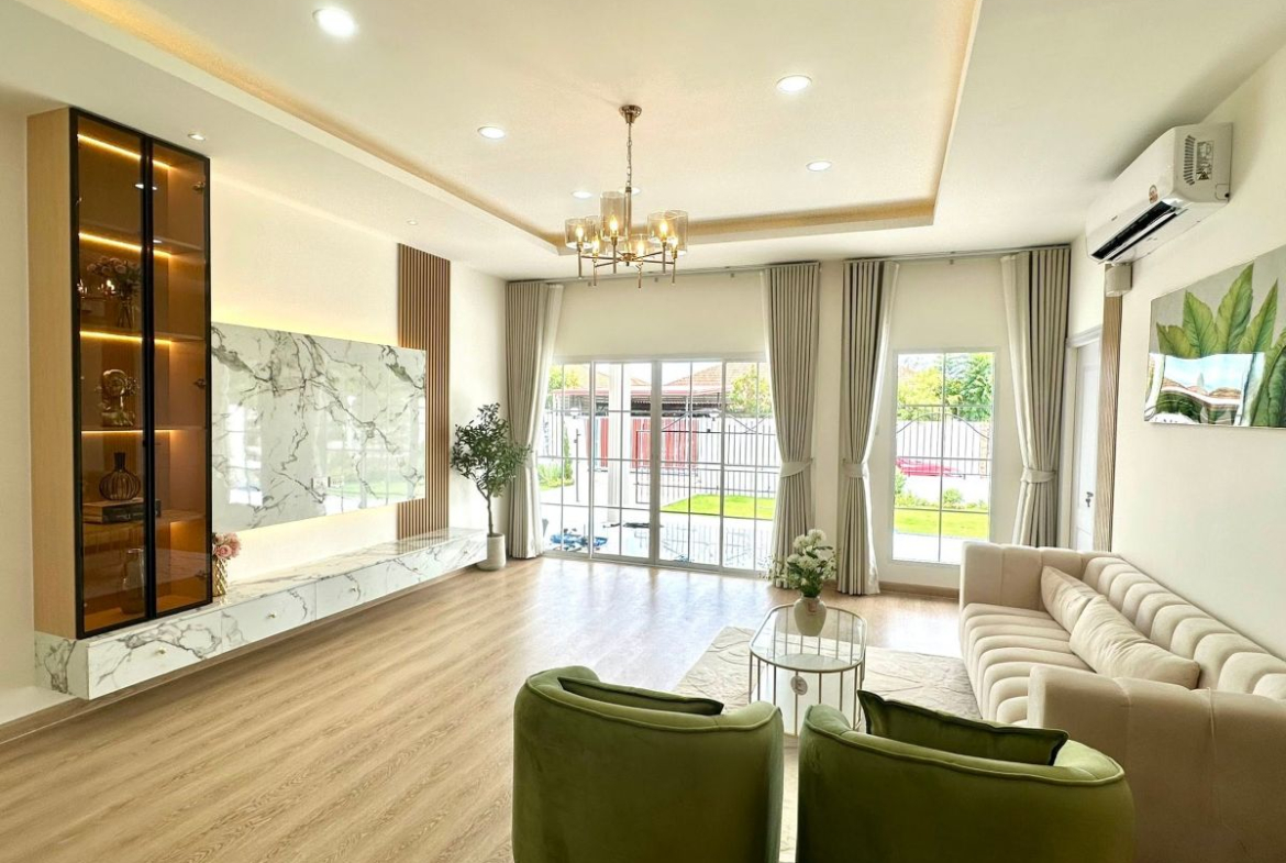 HS1460- 3Bedrooms Single House for Sale in Ek Mongkon 4/1 in Khao Talo