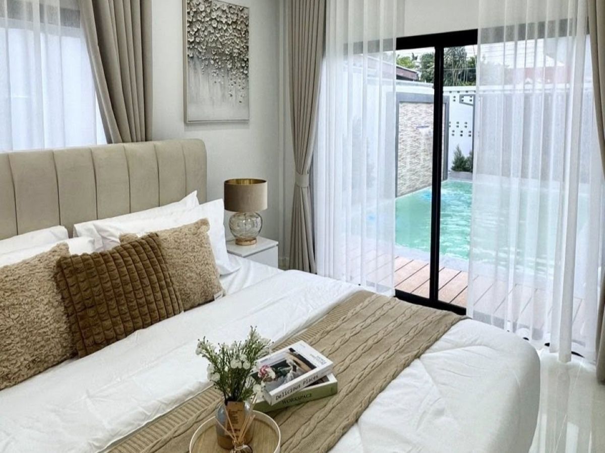 HS1456 – 3Bedroom Pool Villa for Sale in Pattaya Rungruang Village in Soi Khoa Noi