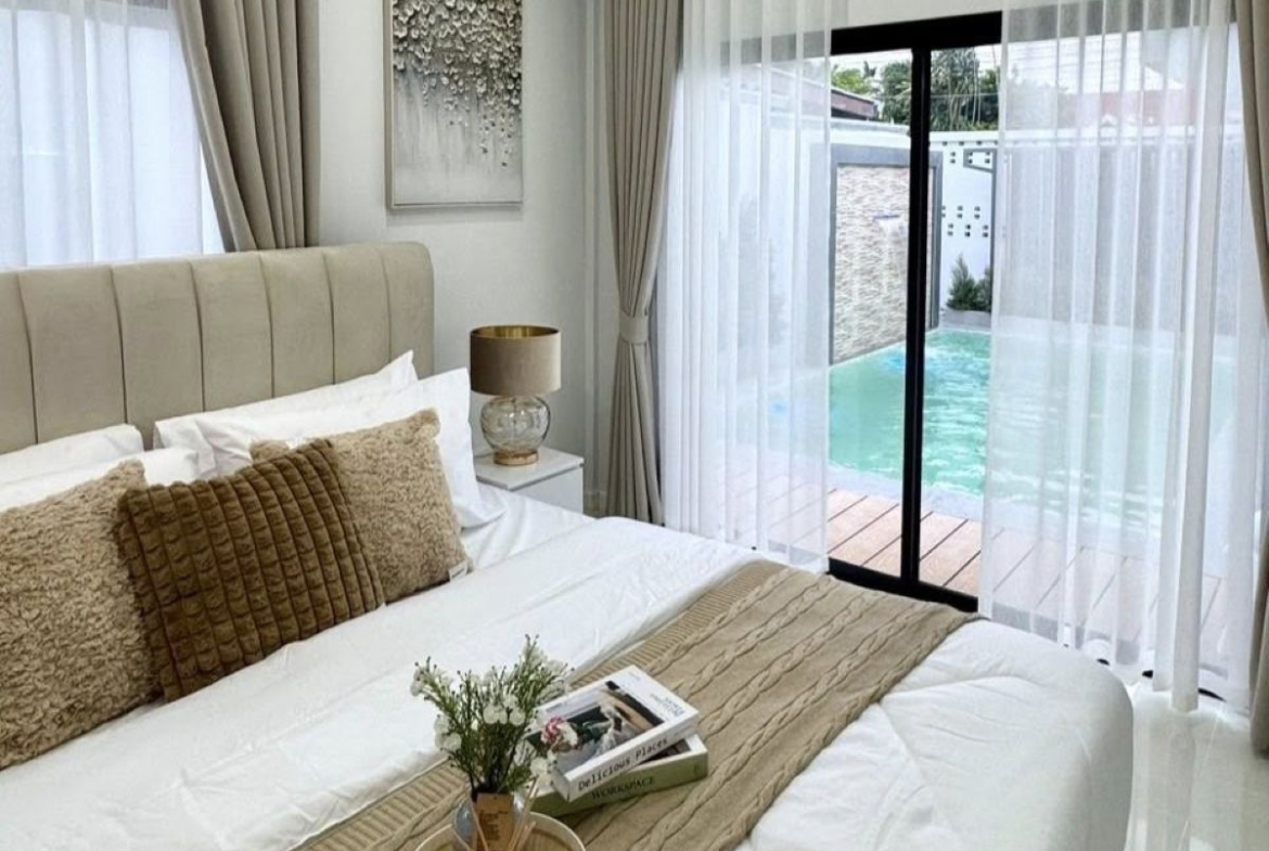 HS1456 – 3Bedroom Pool Villa for Sale in Pattaya Rungruang Village in Soi Khoa Noi