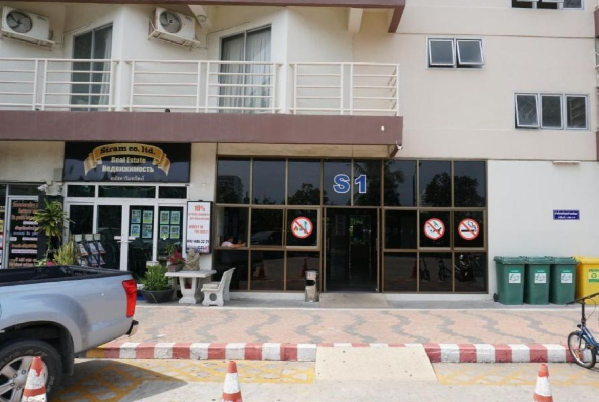 CS0983 – Studio Condominium for Sale in Jomtien Beach Condo S1 in Jomtien