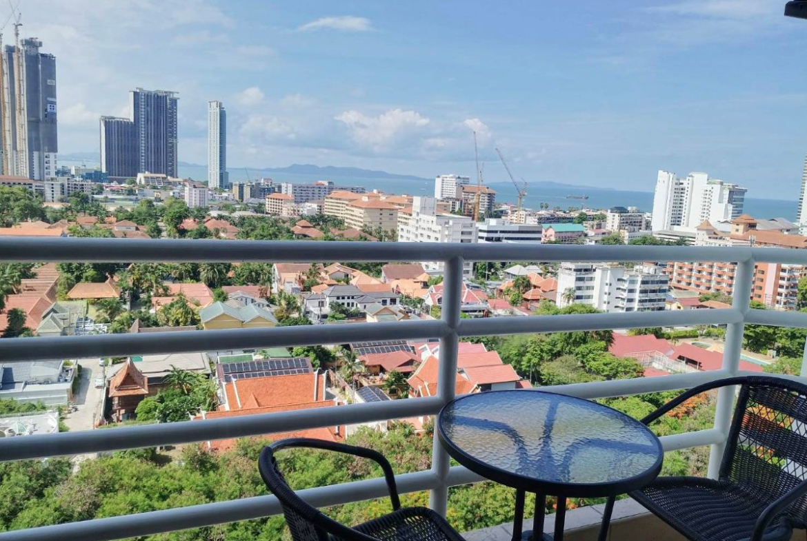 CR0298 – Studio Condominium for Rent in View Talay 2 B in Jomtien